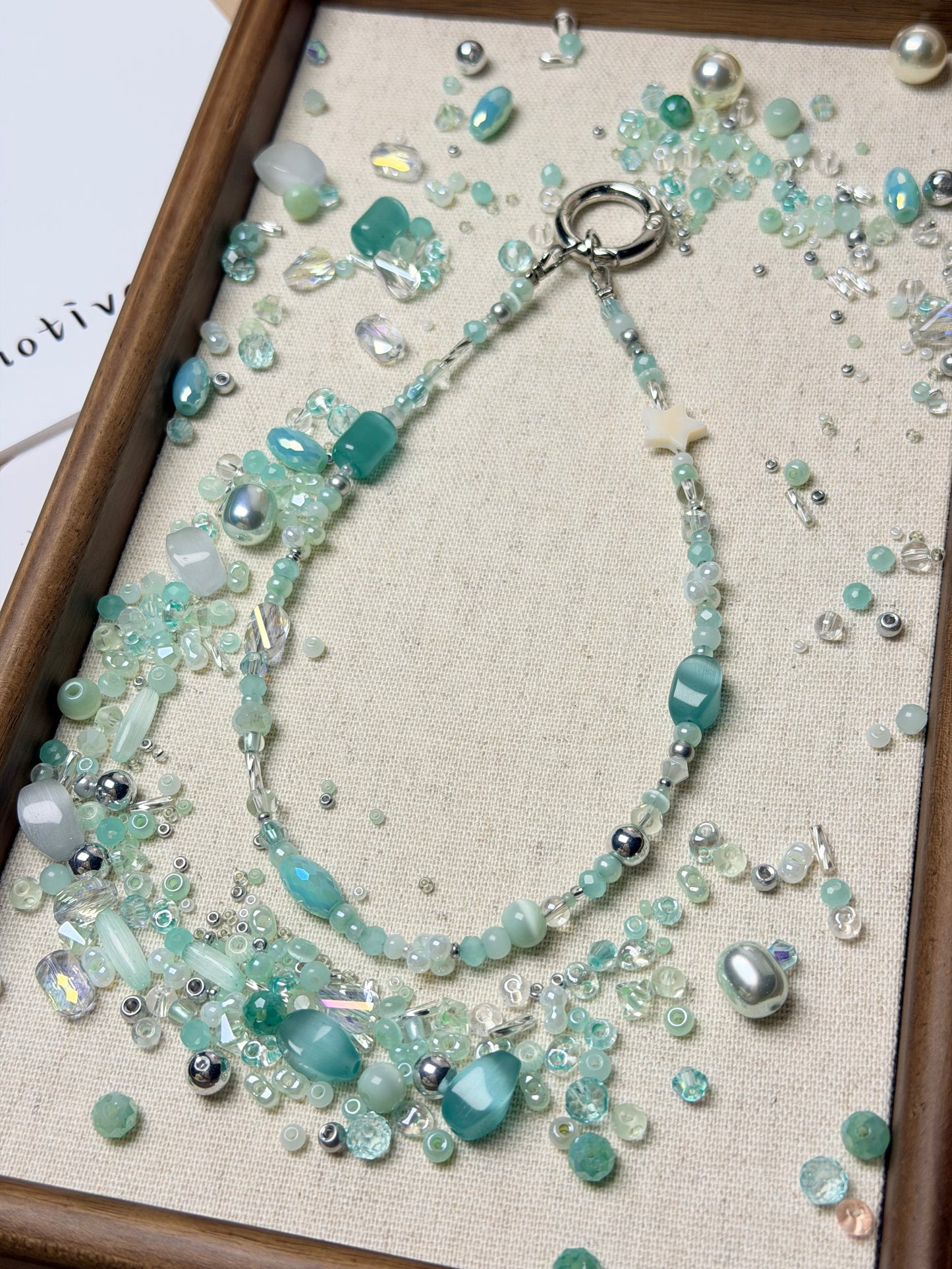 Mint Tide Charm|Knotive