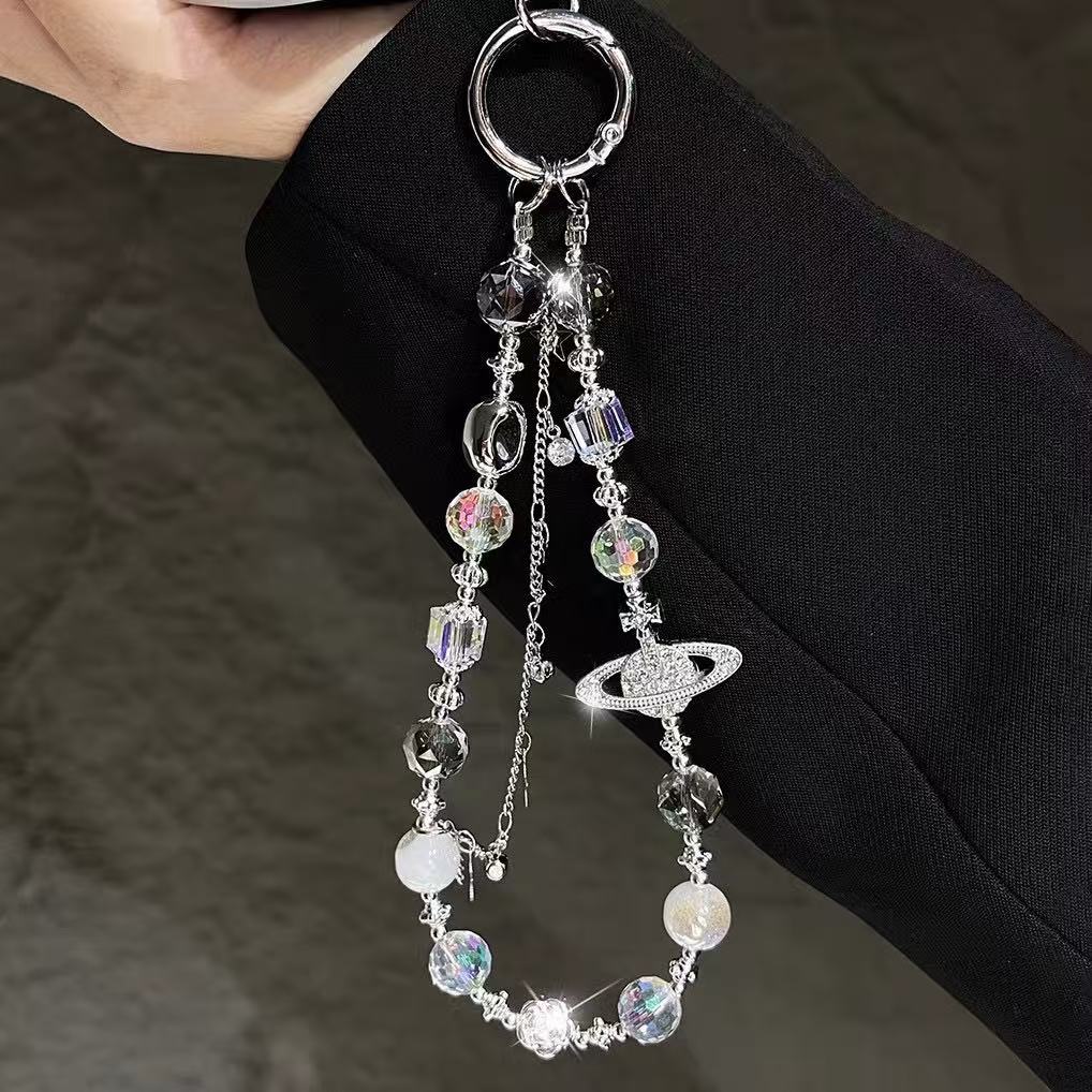 Planet Crystal Phone Charm | Knotive