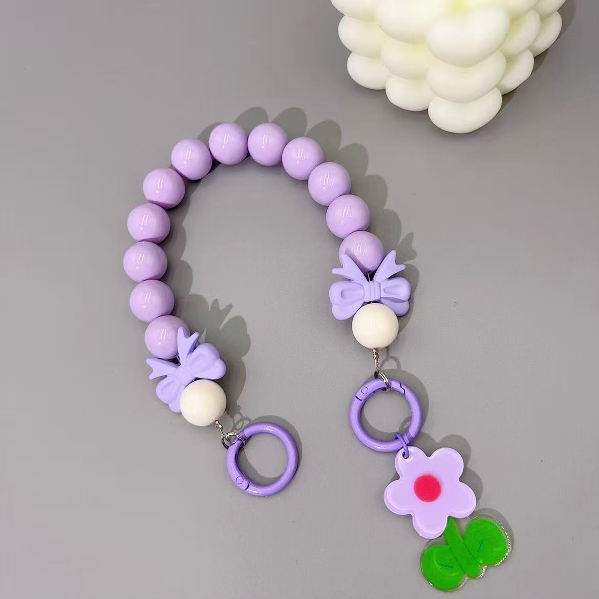 Acrylic Flower  Phone Charm | Knotive