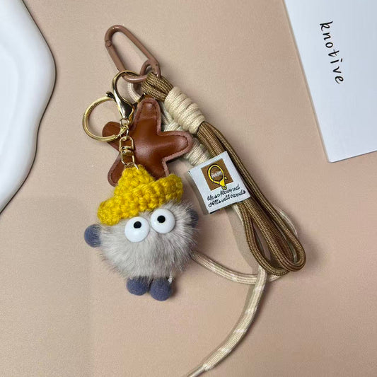 Soot Ball Bag Charm | Knotive