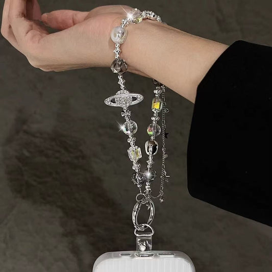 Planet Crystal Phone Charm | Knotive