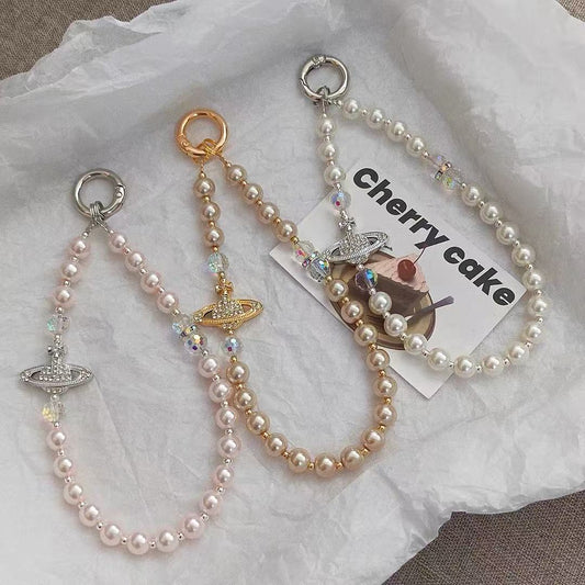 Planetary Pearl Phone Charm | Knotive