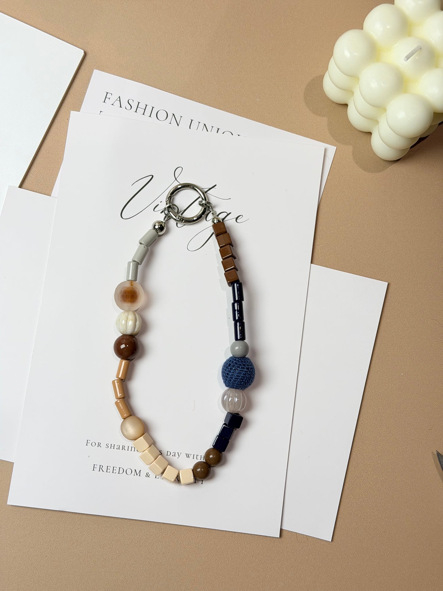 Vintage Mixed Phone Charm | Knotive