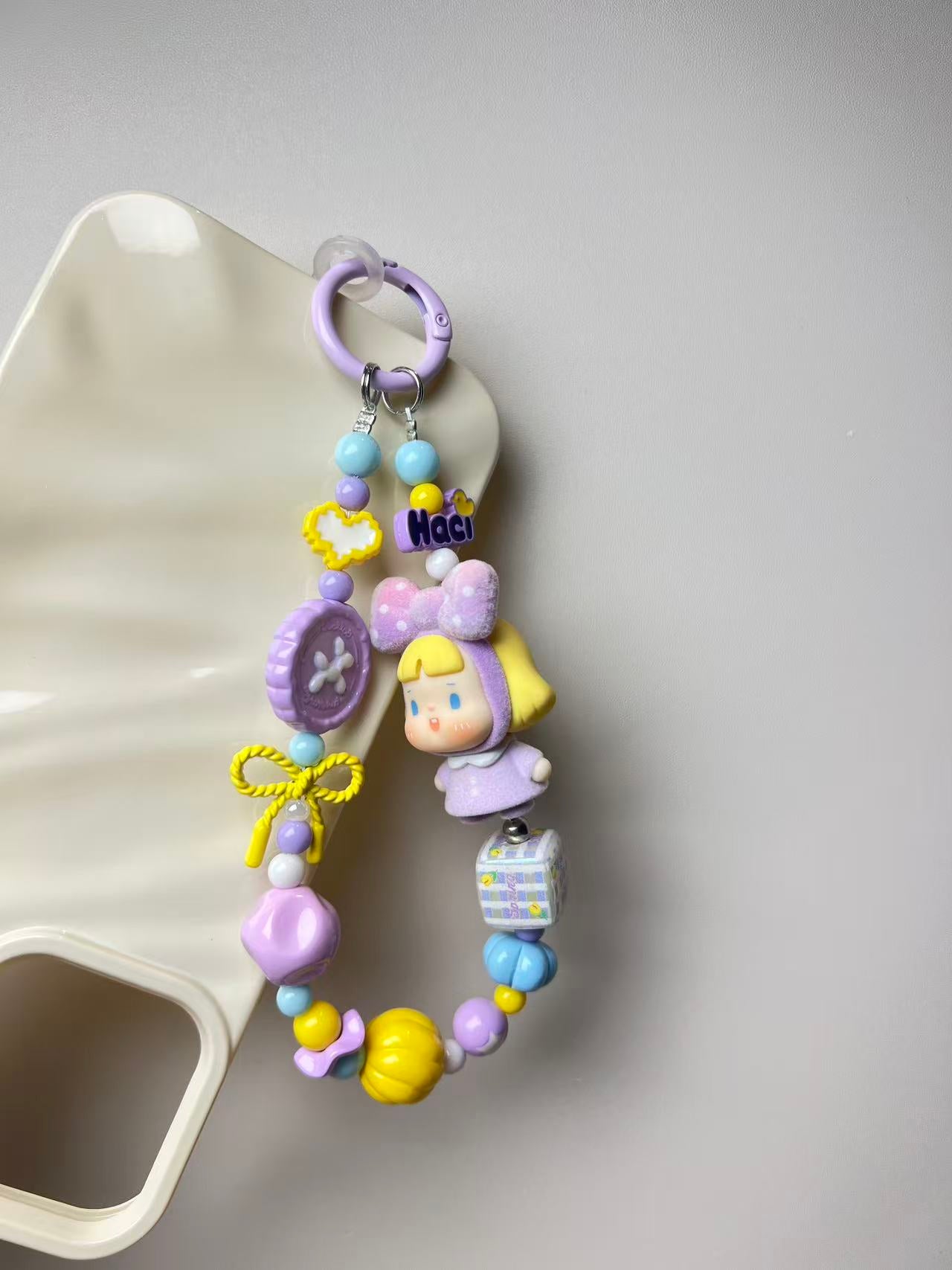 Baby's Breath Purple Phone Charm | Knotive