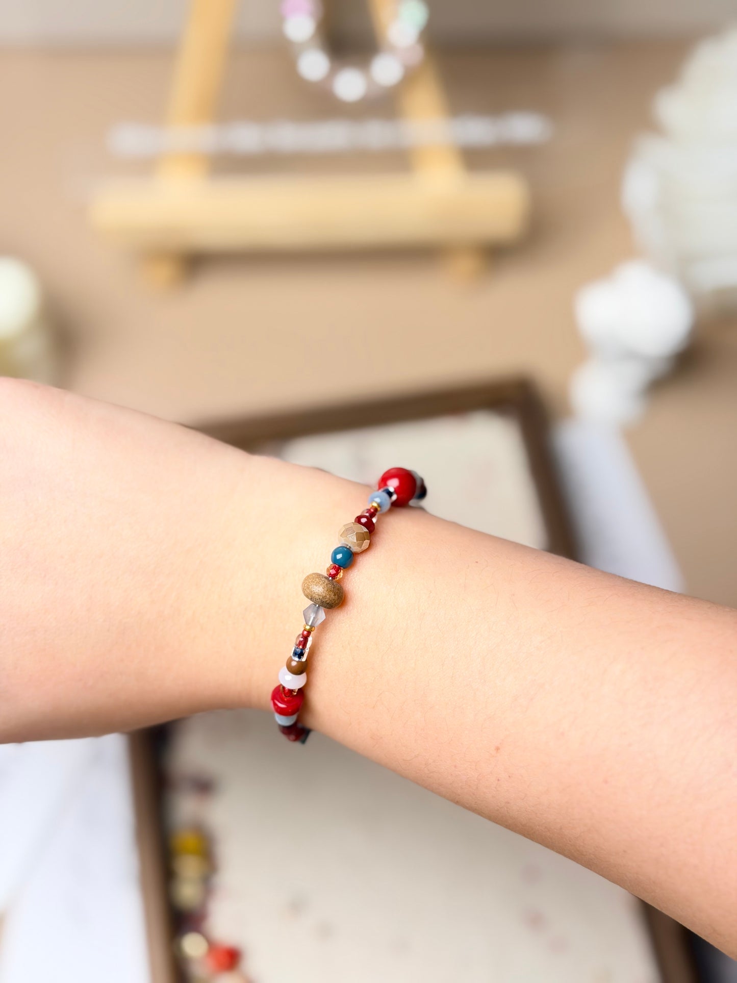 Scarlet Ripple bracelet｜Knotive