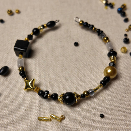 Dark Gold Celestial Bracelet | Knotive