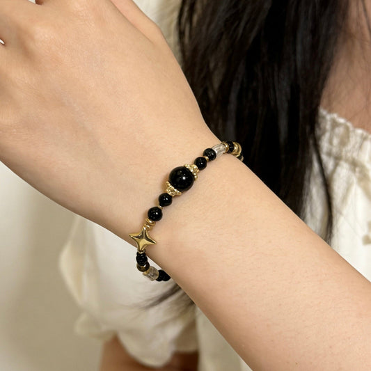 Dark Gold Celestial Bracelet | Knotive