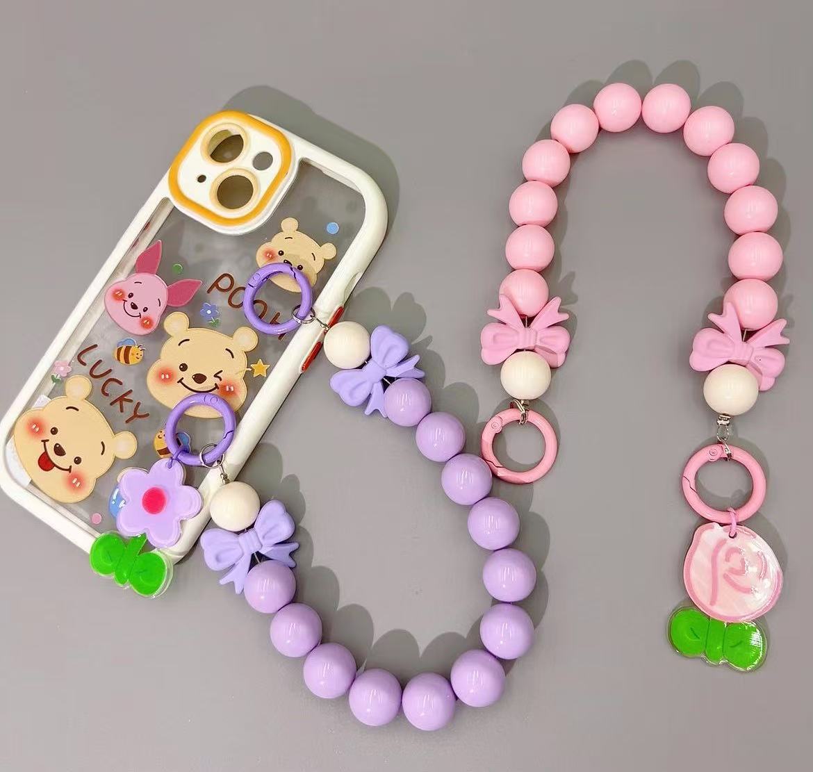 Acrylic Flower  Phone Charm | Knotive