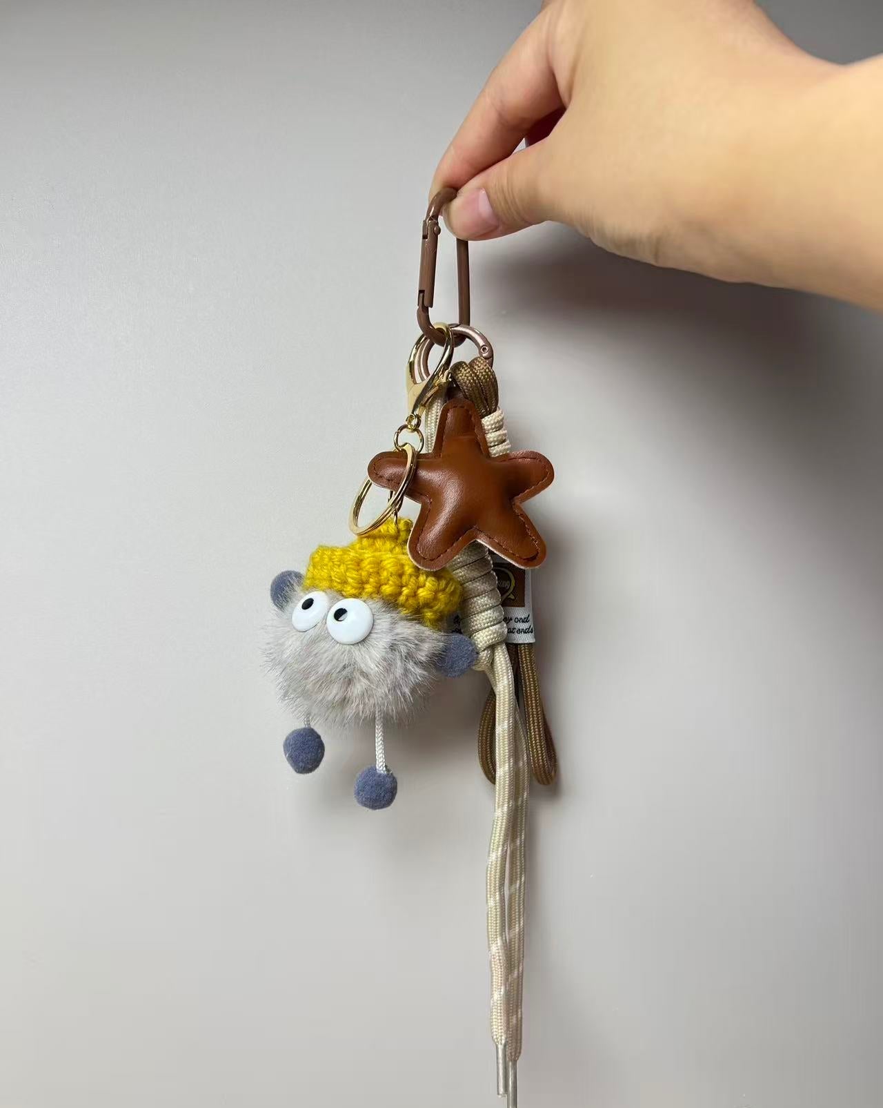 Soot Ball Bag Charm | Knotive