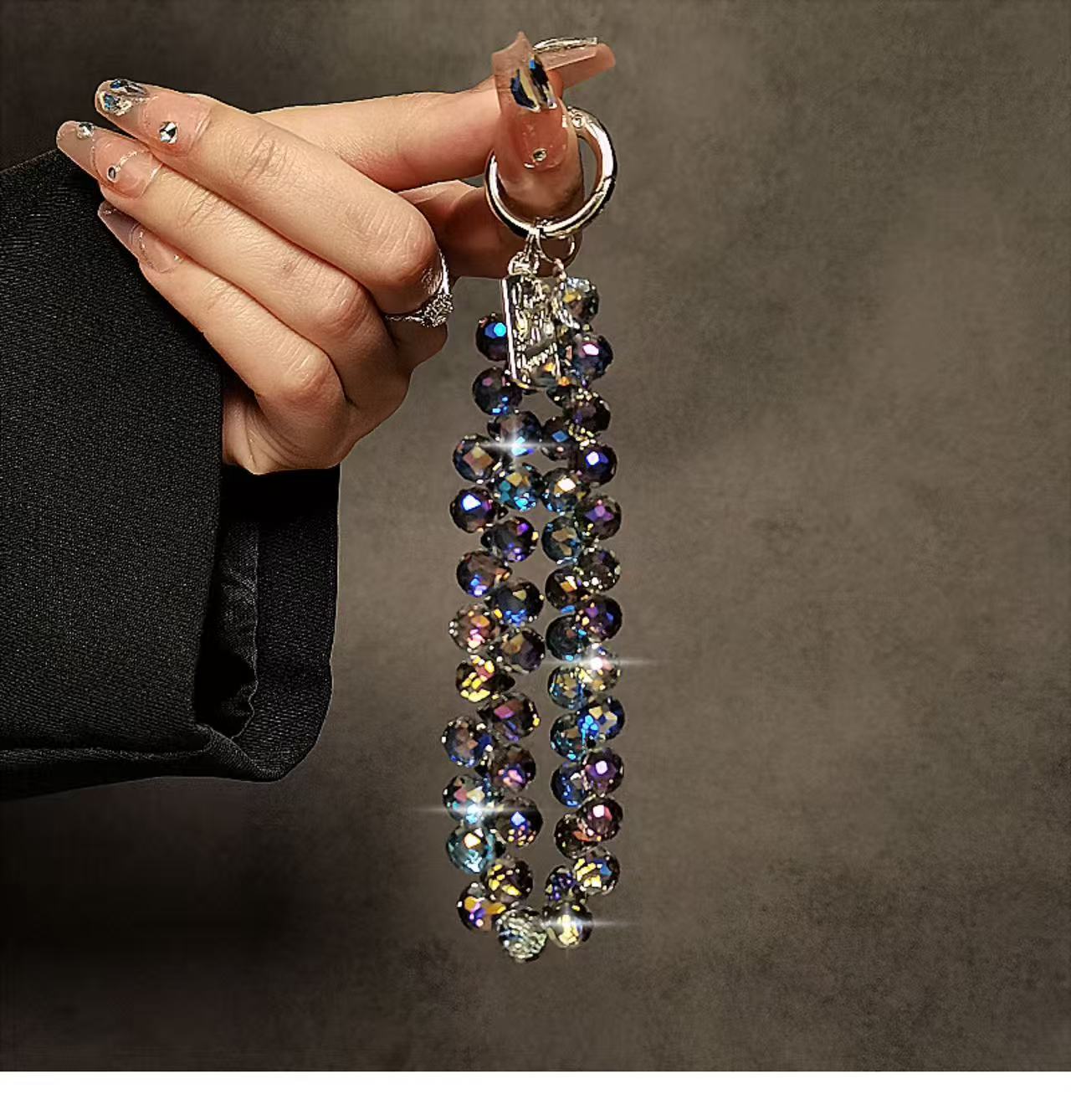 Shining Crystal  Phone Charm | Knotive
