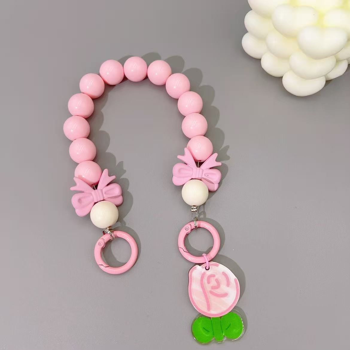 Acrylic Flower  Phone Charm | Knotive