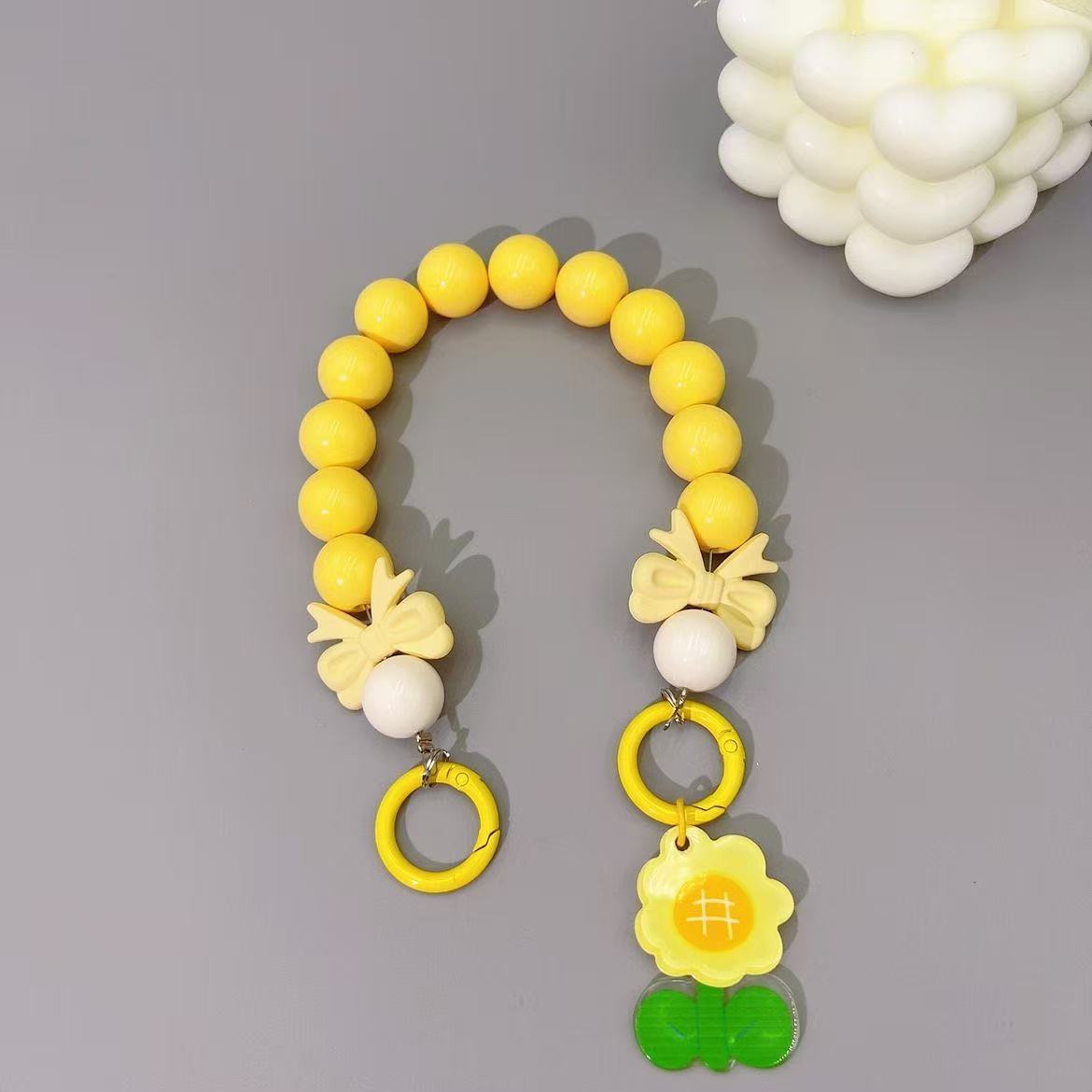 Acrylic Flower  Phone Charm | Knotive